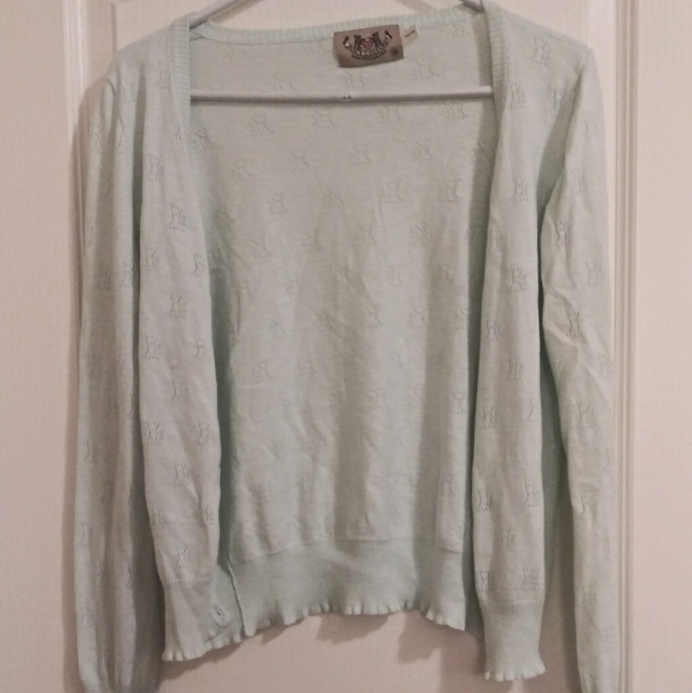 Mint Green Cardigan